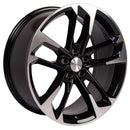 OE Wheels CV29 Machined Wheel Black Machined Wheel