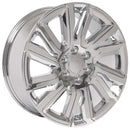 OE Wheels CV39 Chrome Wheel Chrome Wheel with Chrome Insert