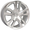 OE Wheels CV40 Machined Wheel Silver Machined Wheels