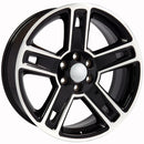 OE Wheels CV74B Machined Wheel Black Machined Wheel