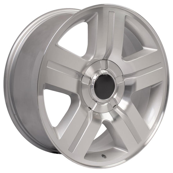 OE Wheels CV84 Silver Wheel Silver Machined Wheels