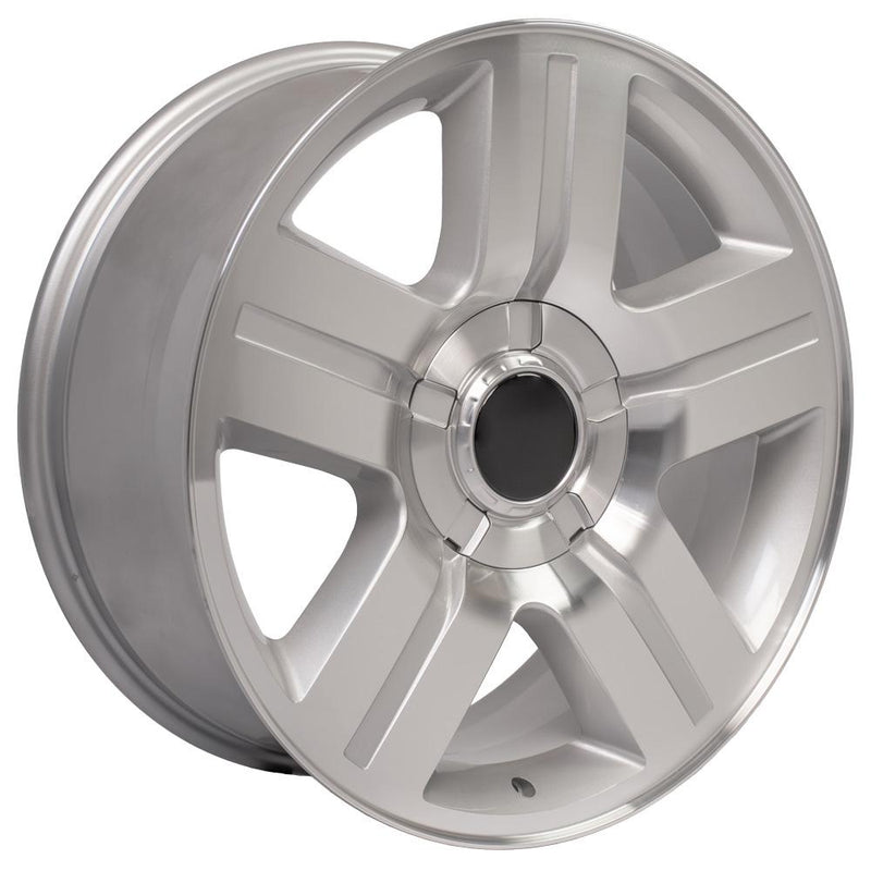 OE Wheels CV84 Silver Wheel Silver Machined Wheels