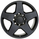OE Wheels CV91A Black Wheel Satin Black Wheel