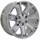 OE Wheels CV93B Chrome Wheel Chrome Wheel with Chrome Insert