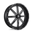 Fuel UTV D538 MAVERICK SO MATTE BLACK MILLED