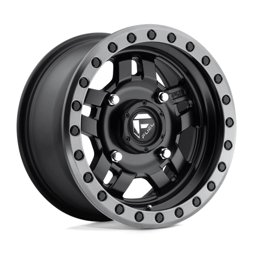 Fuel UTV D557 ANZA ST MATTE BLACK GUN METAL RING