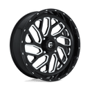 Fuel UTV D581 TRITON BW GLOSS BLACK MILLED