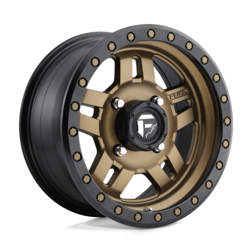 Fuel UTV D583 ANZA 4+3 ST MATTE BRONZE BLACK BEAD RING