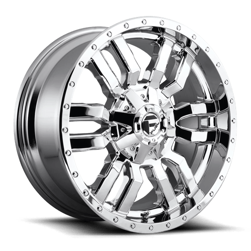 Fuel 1PC D631 SLEDGE ST CHROME PLATED