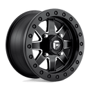 Fuel UTV D938 MAVERICK BEADLOCK N2 MATTE BLACK MILLED