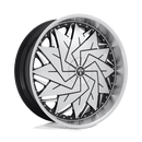 DUB 1PC S234 DAZR ST GLOSS BLACK MACHINED