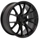 OE Wheels DG15 Black Wheel Gloss Black Wheel