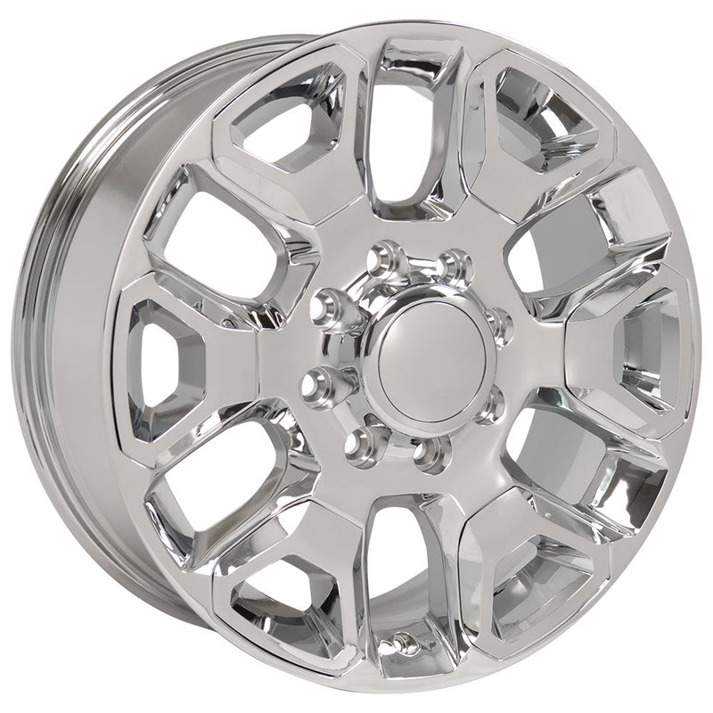 OE Wheels DG66 Chrome Wheel Chrome Wheel with Chrome Insert
