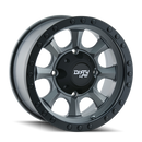 DIRTY LIFE 9300 MATTE GUNMETAL/BLACK BEADLOCK