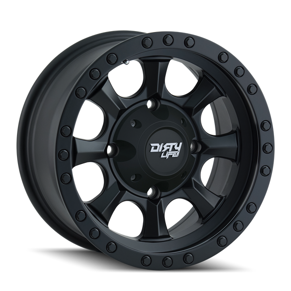 DIRTY LIFE 9300 MATTE BLACK W/SIMULATED RING