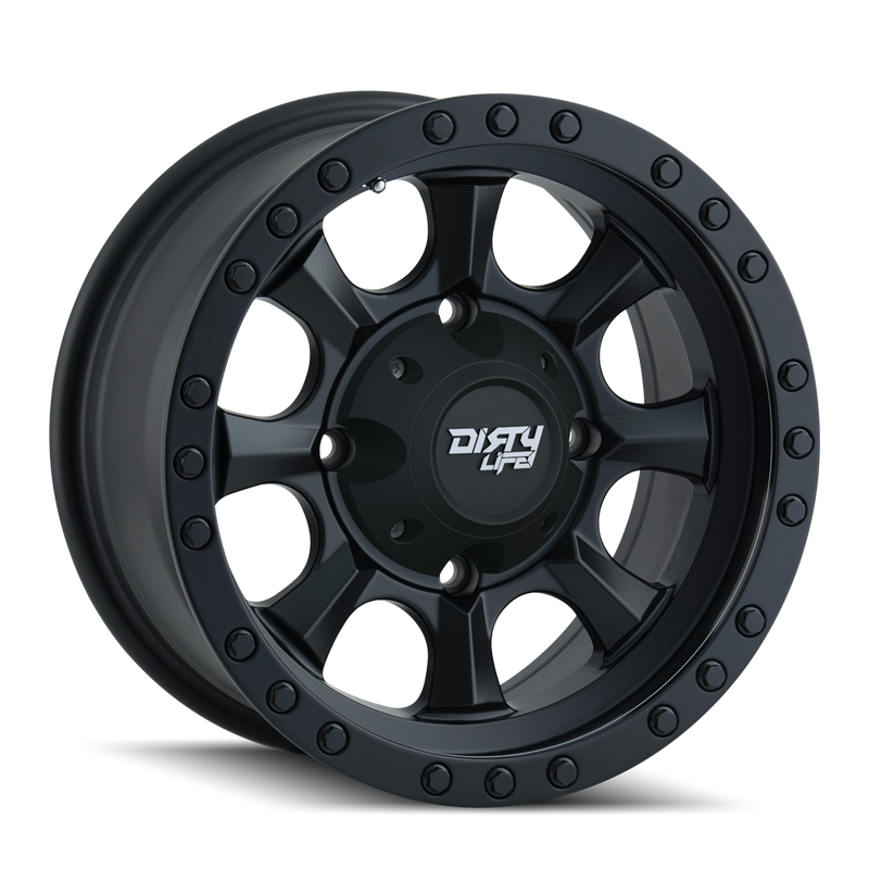 DIRTY LIFE 9300 MATTE BLACK W/SIMULATED RING