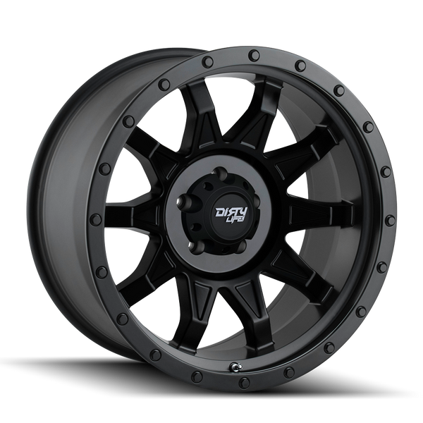 DIRTY LIFE 9301 MATTE BLACK W/SIMULATED RING