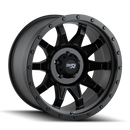 DIRTY LIFE 9301 MATTE BLACK W/SIMULATED RING