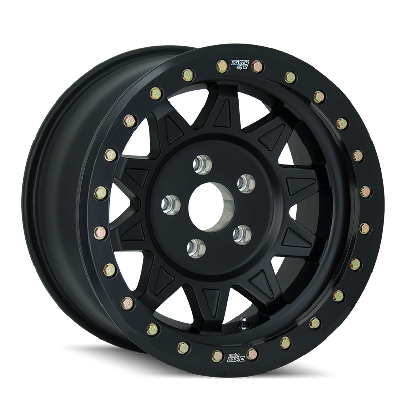 DIRTY LIFE 9302 MATTE BLACK W/SIMULATED RING
