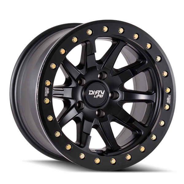 DIRTY LIFE 9304 MATTE BLACK W/SIMULATED RING