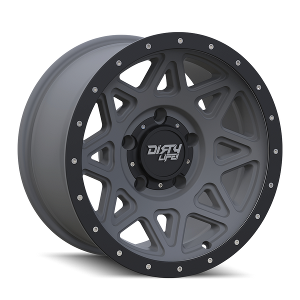 DIRTY LIFE 9305 MATTE GUNMETAL W/SIMULATED RING