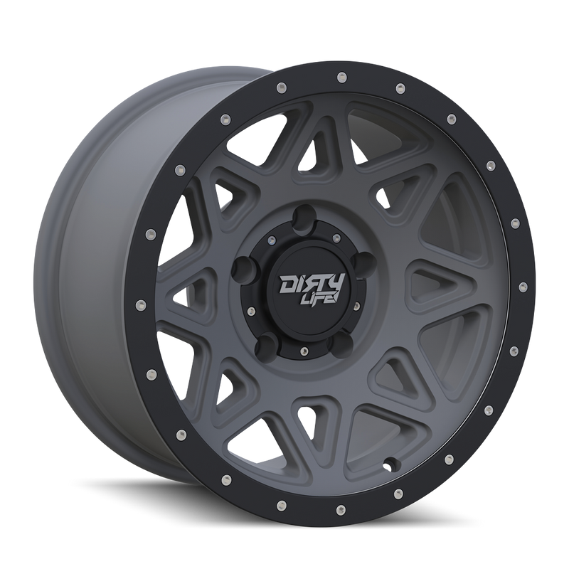 DIRTY LIFE 9305 MATTE GUNMETAL W/SIMULATED RING