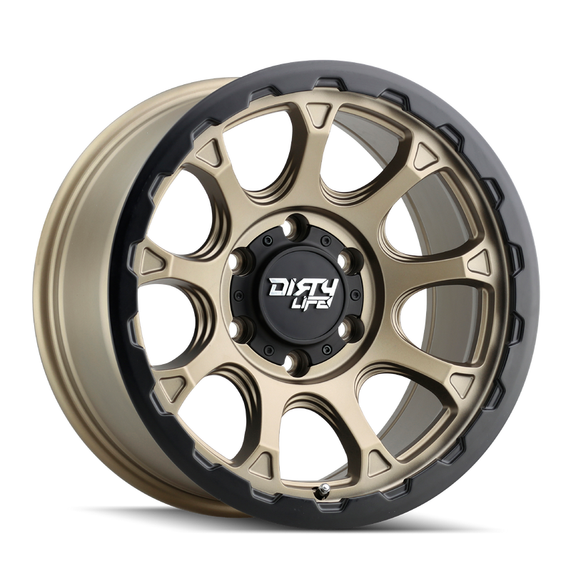 DIRTY LIFE 9307 MATTE GOLD W/SIMULATED RING