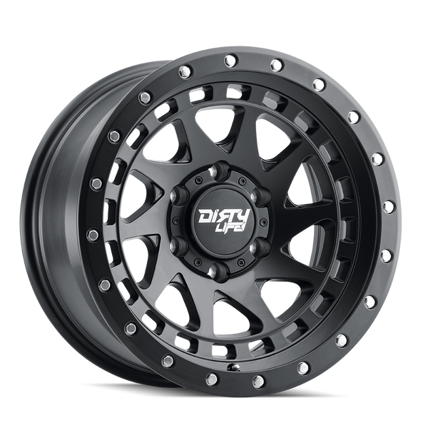 DIRTY LIFE MATTE BLACK W/SIMULATED RING