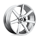 DUB 1PC S126 FUTURE ST CHROME PLATED