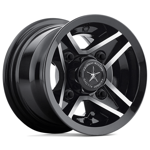 Fairway Alloys FA127 DIVOT ST GLOSS BLACK MACHINED
