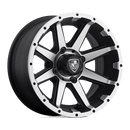 Fairway Alloys FA136 REBEL ST MACHINED MATTE BLACK