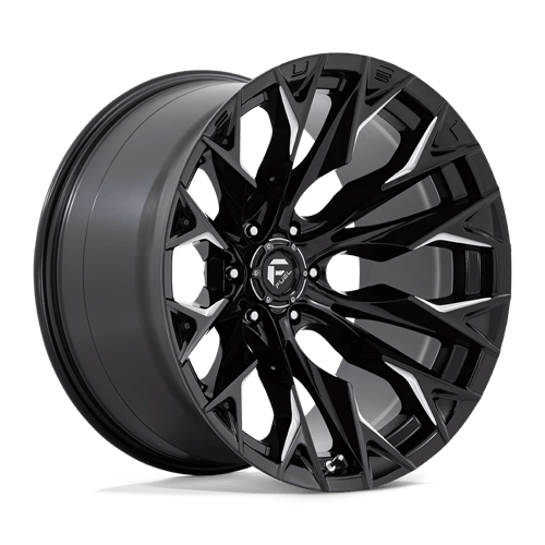 Fuel 1PC D803 FLAME ST GLOSS BLACK MILLED