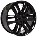 OE Wheels FR76 Black Wheel Black Wheel