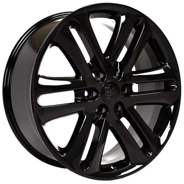 OE Wheels FR76 Black Wheel Black Wheel