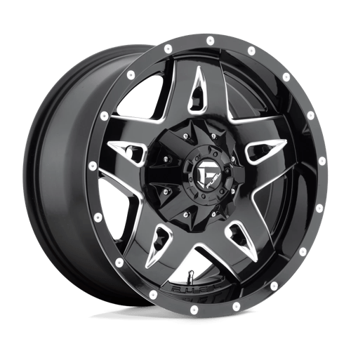 Fuel 1PC D554 FULL BLOWN N2 GLOSS BLACK MILLED