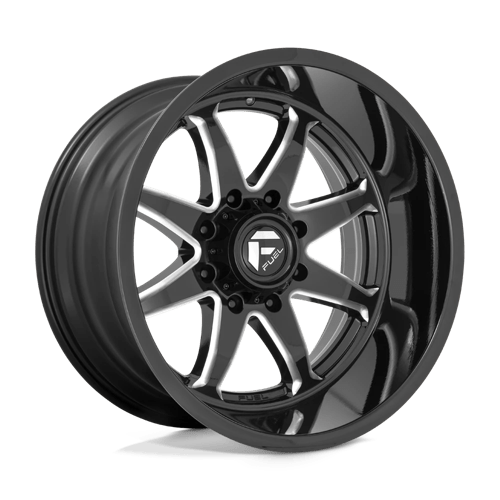 Fuel 1PC D749 HAMMER N2 GLOSS BLACK MILLED
