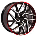OE Wheels HD06 Machined Wheel Gunmetal Machined Wheel