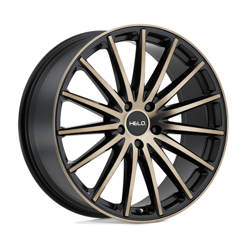 Helo HE894 N2 SATIN BLACK W/ DARK TINT CLEAR COAT