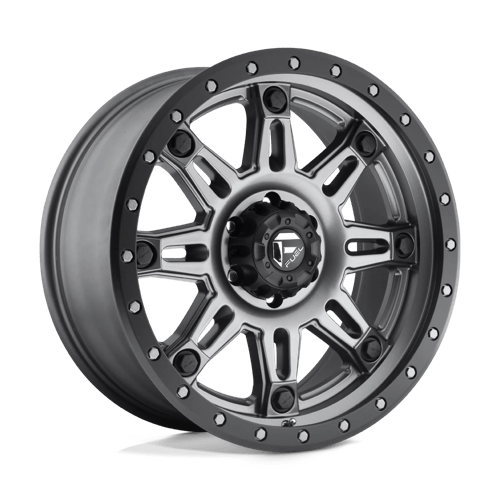 Fuel 1PC D568 HOSTAGE III N2 MATTE GUN METAL BLACK BEAD RING