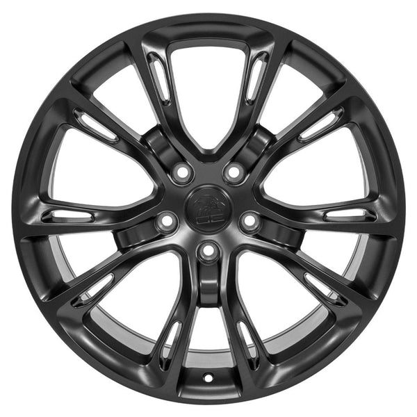 OE Wheels JP16 Black Wheel Satin Black Wheel