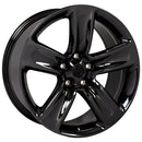 OE Wheels JP17 Black Chrome Wheel PVD Midnight Black Chrome Wheel