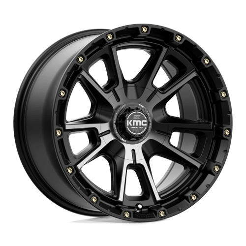 KMC KM100 SYNC N2 SATIN BLACK W/ GRAY TINT