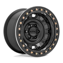 KMC KM236 TANK BEADLOCK ST SATIN BLACK