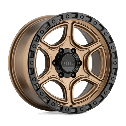 KMC KM539 PORTAL N2 SATIN BRONZE W/ SATIN BLACK LIP