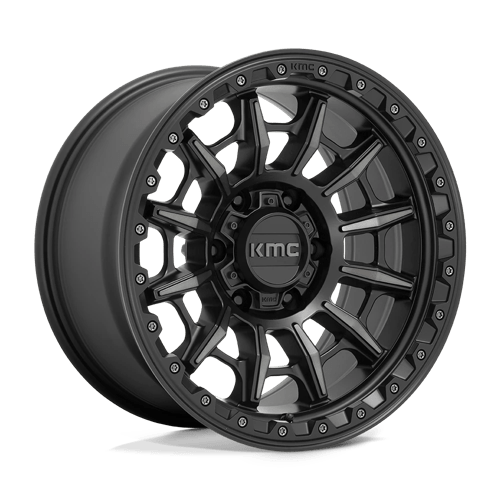 KMC KM547 CARNAGE ST SATIN BLACK W/ GRAY TINT