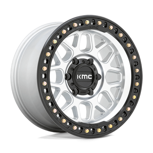 KMC KM549 GRS NW MACHINED W/ SATIN BLACK LIP