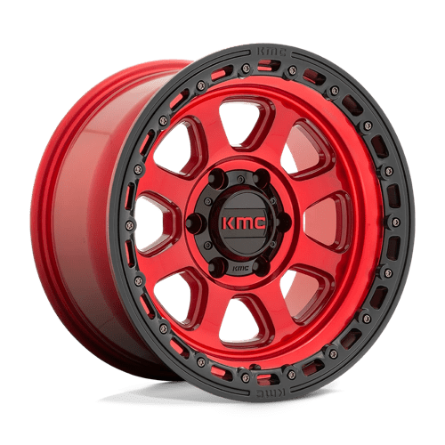 KMC KM548 CHASE ST CANDY RED W/ BLACK LIP
