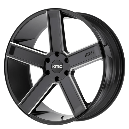 KMC KM702 DUECE N2 SATIN BLACK MILLED