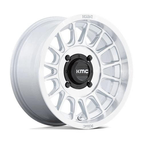 KMC Powersports KS138 IMPACT UTV ST SILVER W/ MACHINED FACE