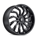 KRAZE KR142 BLACK/MILLED